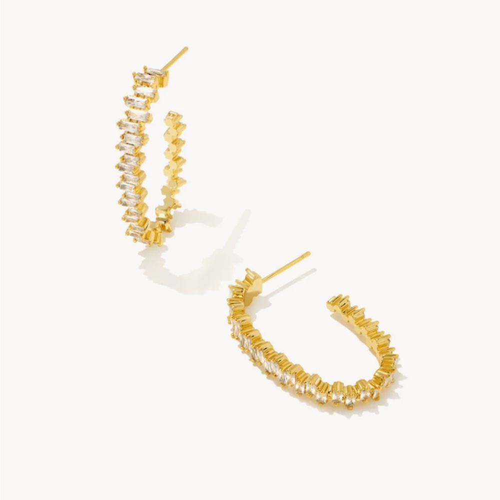 Kendra Scott Oval Hoop